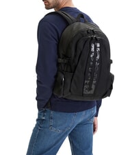 BLAUER SPLASH Mochila de ocio con m&uacute;ltiples bolsillos. NEGRO - Mochilas Escuela & Tiempo Libre - 6