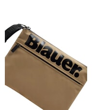 BLAUER SPLASH Bolso de mano con cord&oacute;n beige - Bolsos Mujer - 3