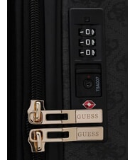 GUESS LATONA 28 Carro de tama&ntilde;o mediano y duro bolsa de asas Vikky Large Roo Coalog - Equipaje de mano - 4