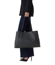 GUESS WILDER Bolsa de la compra, doble portabilidad gris oscuro - Bolsos Mujer - 2