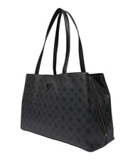 GUESS WILDER Bolsa de la compra, doble portabilidad gris oscuro - Bolsos Mujer - 4