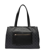 GUESS WILDER Bolsa de la compra, doble portabilidad gris oscuro - Bolsos Mujer - 5