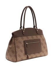 GUESS BERTA Bolso logotipo de caf&eacute; con leche / marr&oacute;n - Bolsos Mujer - 2