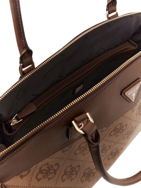 BERTA Bolso logotipo de caf&eacute; con leche / marr&oacute;n - Bolsos Mujer