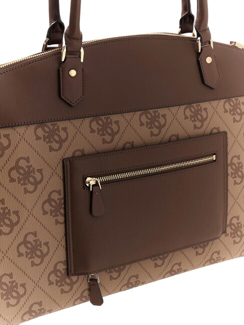 BERTA Bolso logotipo de caf&eacute; con leche / marr&oacute;n - Bolsos Mujer