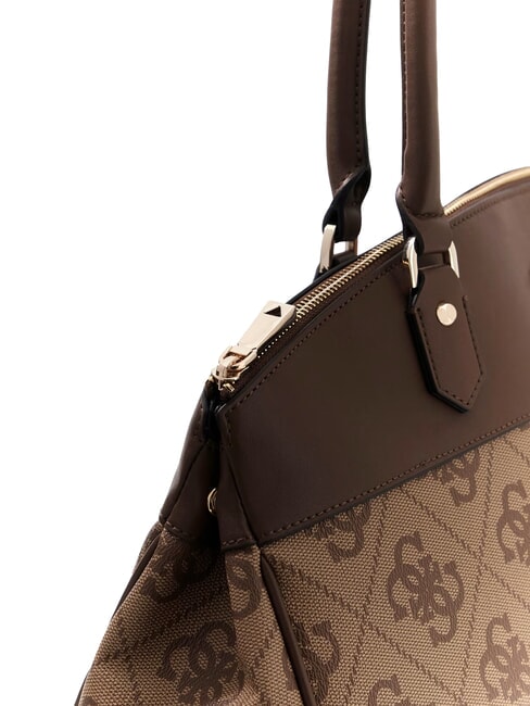 BERTA Bolso logotipo de caf&eacute; con leche / marr&oacute;n - Bolsos Mujer