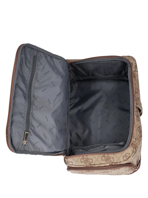 BERTA Mochila multibolsillos, con asiento bajo el pie de 45 cm. logotipo de caf&eacute; con leche / marr&oacute;n - Bolsos Mujer