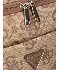 GUESS BERTA Mochila multibolsillos, con asiento bajo el pie de 45 cm. logotipo de caf&eacute; con leche / marr&oacute;n - Bolsos Mujer - 6