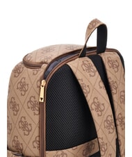 GUESS BERTA Mochila multibolsillos, con asiento bajo el pie de 45 cm. logotipo de caf&eacute; con leche / marr&oacute;n - Bolsos Mujer - 7
