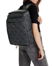 GUESS BERTA Mochila multibolsillos, con asiento bajo el pie de 45 cm. bolsa de asas Vikky Large Roo Coalog - Bolsos Mujer - 2
