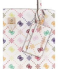 GUESS PATSIE Bolso de hombro logotipo m&uacute;ltiple - Bolsos Mujer - 3