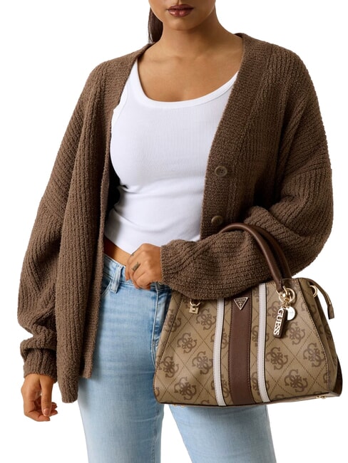 NOELLE 2 LUXURY Bolso logotipo de caf&eacute; con leche / marr&oacute;n - Bolsos Mujer
