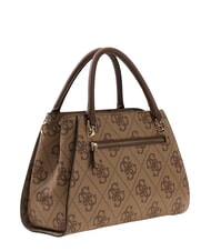 GUESS NOELLE 2 LUXURY Bolso logotipo de caf&eacute; con leche / marr&oacute;n - Bolsos Mujer - 4