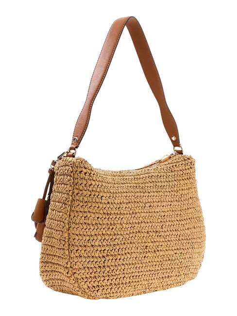 OFELIA Bolso de hombro natural / co&ntilde;ac - Bolsos Mujer