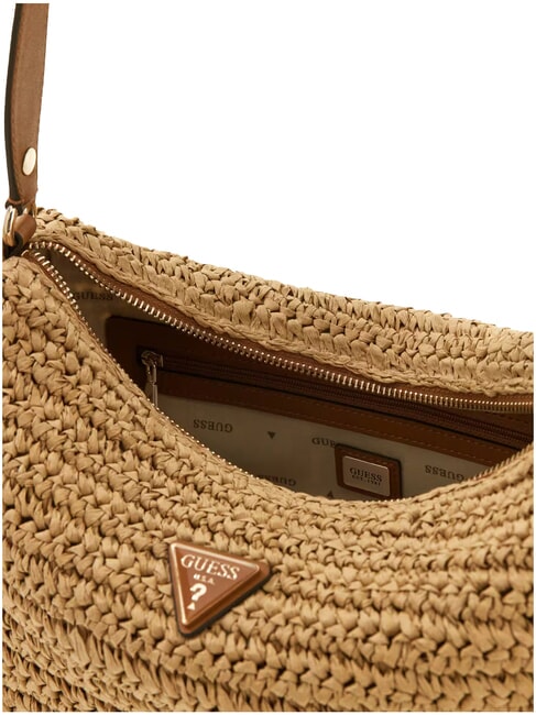 OFELIA Bolso de hombro natural / co&ntilde;ac - Bolsos Mujer