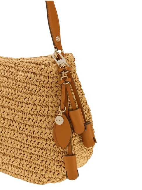 OFELIA Bolso de hombro natural / co&ntilde;ac - Bolsos Mujer