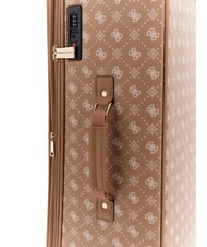 GUESS SILIA 28 Carro mediano semirr&iacute;gido logotipo de galletas - Trolley Semirr&iacute;gidos - 5