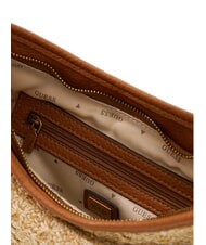 GUESS CAMDEN Bolso de hombro natural / co&ntilde;ac - Bolsos Mujer - 4