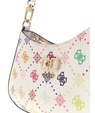 GUESS EMELIE LOGO Bolso de hombro logotipo m&uacute;ltiple - Bolsos Mujer - 4
