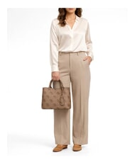 GUESS MERIDIAN 2 Bolso de mano con correa para el hombro. LOGOTIPO DE LECHE - Bolsos Mujer - 2