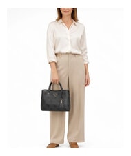 GUESS MERIDIAN 2 Bolso de mano con correa para el hombro. bolsa de asas Vikky Large Roo Coalog - Bolsos Mujer - 2