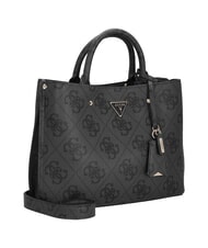 GUESS MERIDIAN 2 Bolso de mano con correa para el hombro. bolsa de asas Vikky Large Roo Coalog - Bolsos Mujer - 3