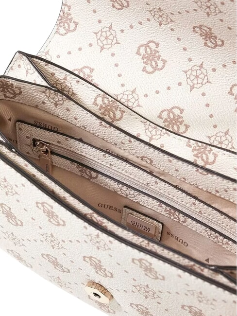 EMELIE LOGO Bolso de hombro logotipo de vainilla - Bolsos Mujer