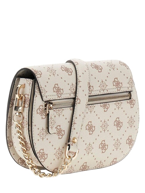 EMELIE LOGO Bolso de hombro logotipo de vainilla - Bolsos Mujer