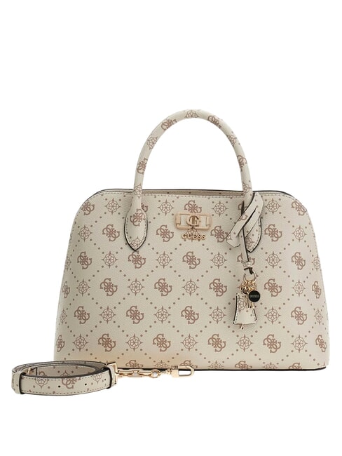 EMELIE LOGO2 Bolso de mano con correa para el hombro. logotipo de vainilla - Bolsos Mujer