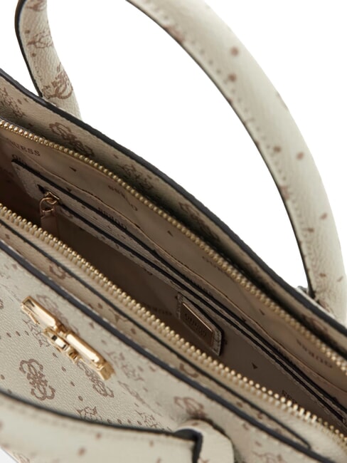 EMELIE LOGO2 Bolso de mano con correa para el hombro. logotipo de vainilla - Bolsos Mujer