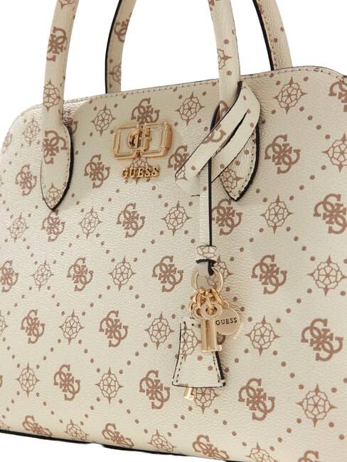 EMELIE LOGO2 Bolso de mano con correa para el hombro. logotipo de vainilla - Bolsos Mujer