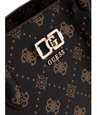 GUESS EMELIE LOGO2 Bolso de mano con correa para el hombro. logotipo expreso - Bolsos Mujer - 5