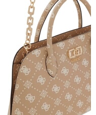 GUESS EMELIE LOGO2 Bolso de mano con correa para el hombro. logotipo de galletas - Bolsos Mujer - 5