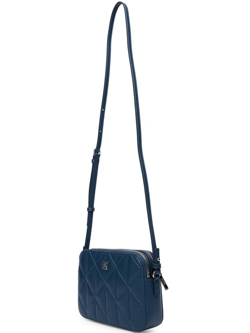 QUILTED EMBLEM Minibolso de hombro clave largo - Bolsos Mujer