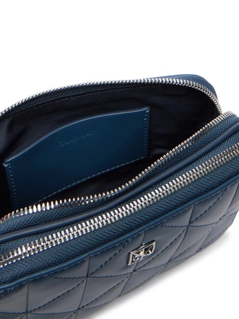 QUILTED EMBLEM Minibolso de hombro clave largo - Bolsos Mujer