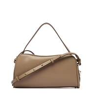 CALVIN KLEIN EMBOSSED LOGO BUSINE Bolso de mano con correa para el hombro. gris topo del desierto - Bolsos Mujer - 4