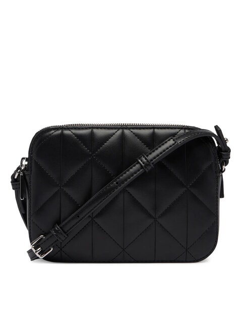 QUILTED EMBLEM Minibolso de hombro En negro - Bolsos Mujer