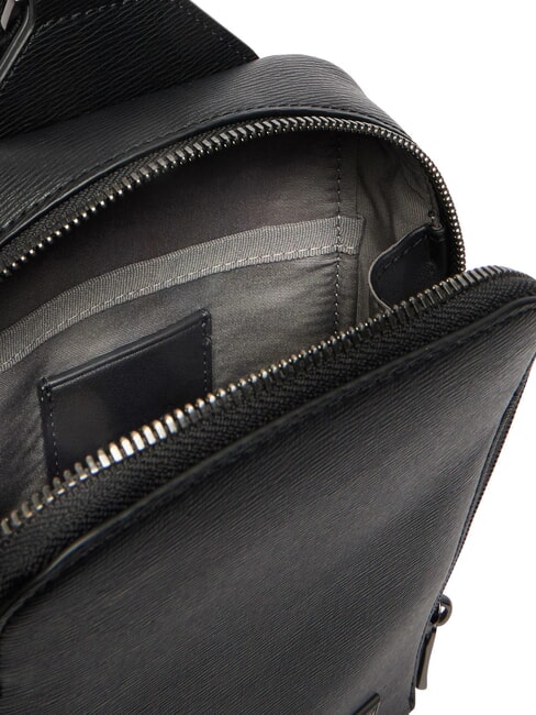 HARDWARE EMBLEM Bolso de hombro En negro - Bandoleras Hombre