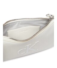 CALVIN KLEIN BOLD MONOGRAM Minibolso de hombro aliso blanco - Bolsos Mujer - 3