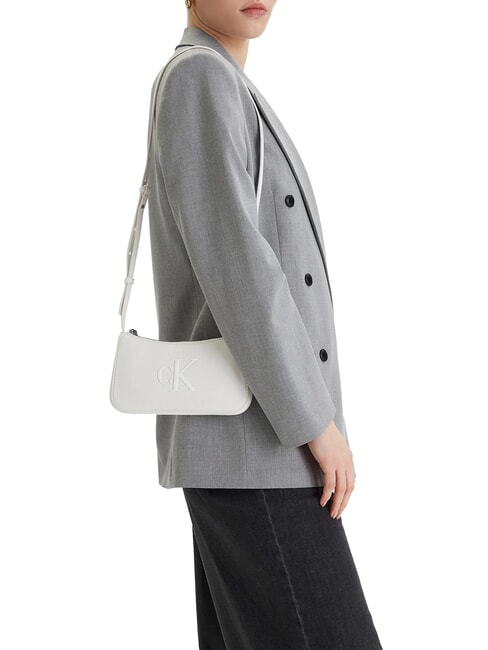 BOLD MONOGRAM Minibolso de hombro aliso blanco - Bolsos Mujer