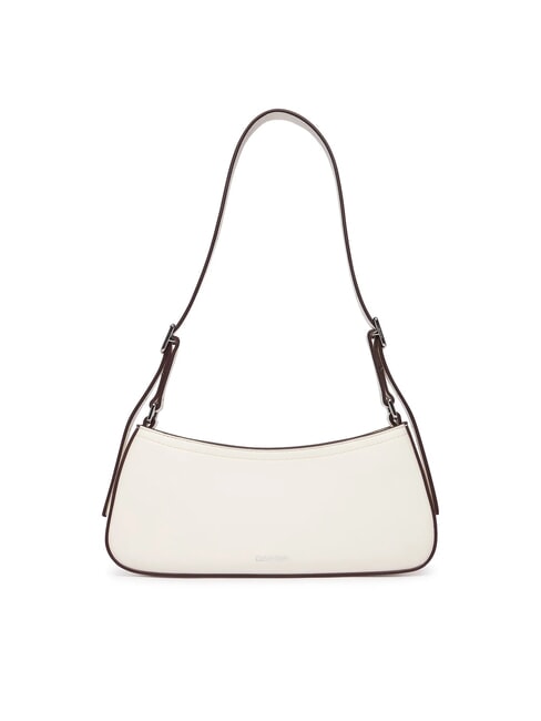 HARDWARE MONOGRAM Bolso de hombro aliso blanco - Bolsos Mujer