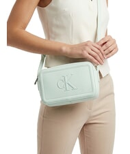 CALVIN KLEIN BOLD MONOGRAM Mini bolso de hombro azul susurrante - Bolsos Mujer - 5