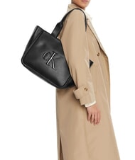 CALVIN KLEIN BOLD MONOGRAM Comprador de hombro - Bolsos Mujer