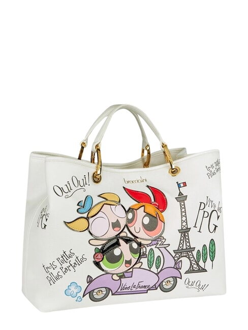 VOYAGE Bolso de mano con correa para el hombro. blanco - Bolsos Mujer