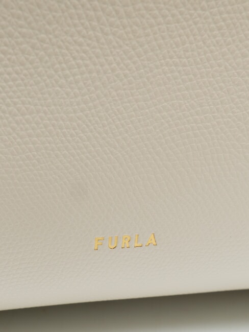 RIVA Bolso de hombro, piel CREMA - Bolsos Mujer