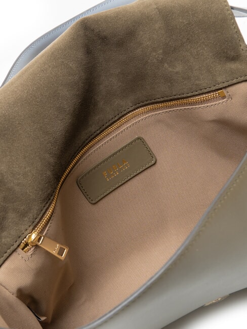 CAMPIONARIO - RIVA  Bolso de hombro nube+salvia - Bolsos Mujer