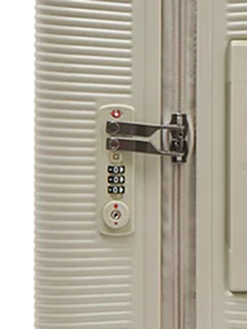 ULTIMA Carro de cabina r&iacute;gido expandible beige - Equipaje de mano