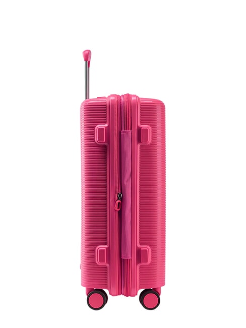 FORZA Carro extensible para equipaje de mano rosa luminoso - Equipaje de mano
