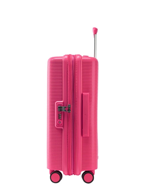 FORZA Carro extensible para equipaje de mano rosa luminoso - Equipaje de mano