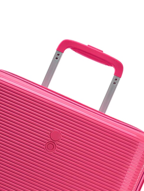 FORZA Carro extensible para equipaje de mano rosa luminoso - Equipaje de mano
